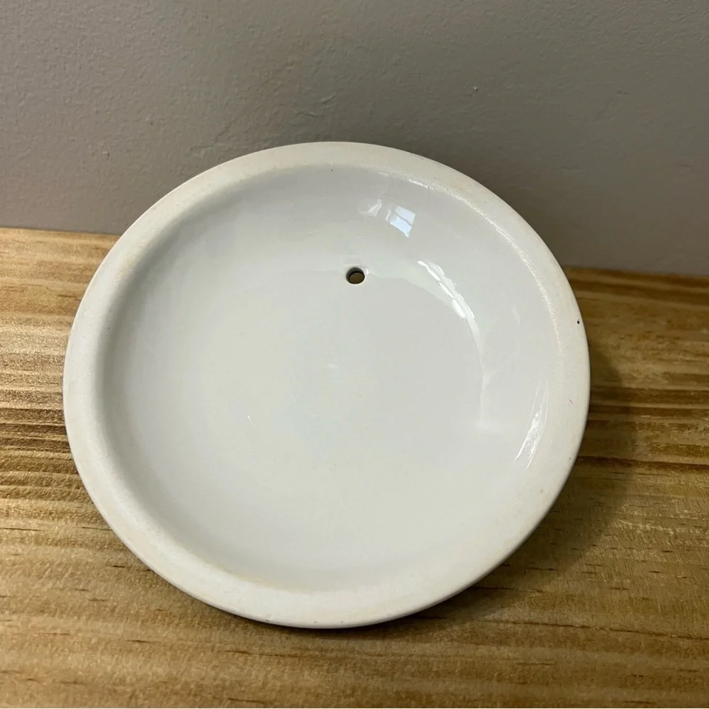 Vintage Hall China 66 Individual Casserole Dish with Lid in Green 6”